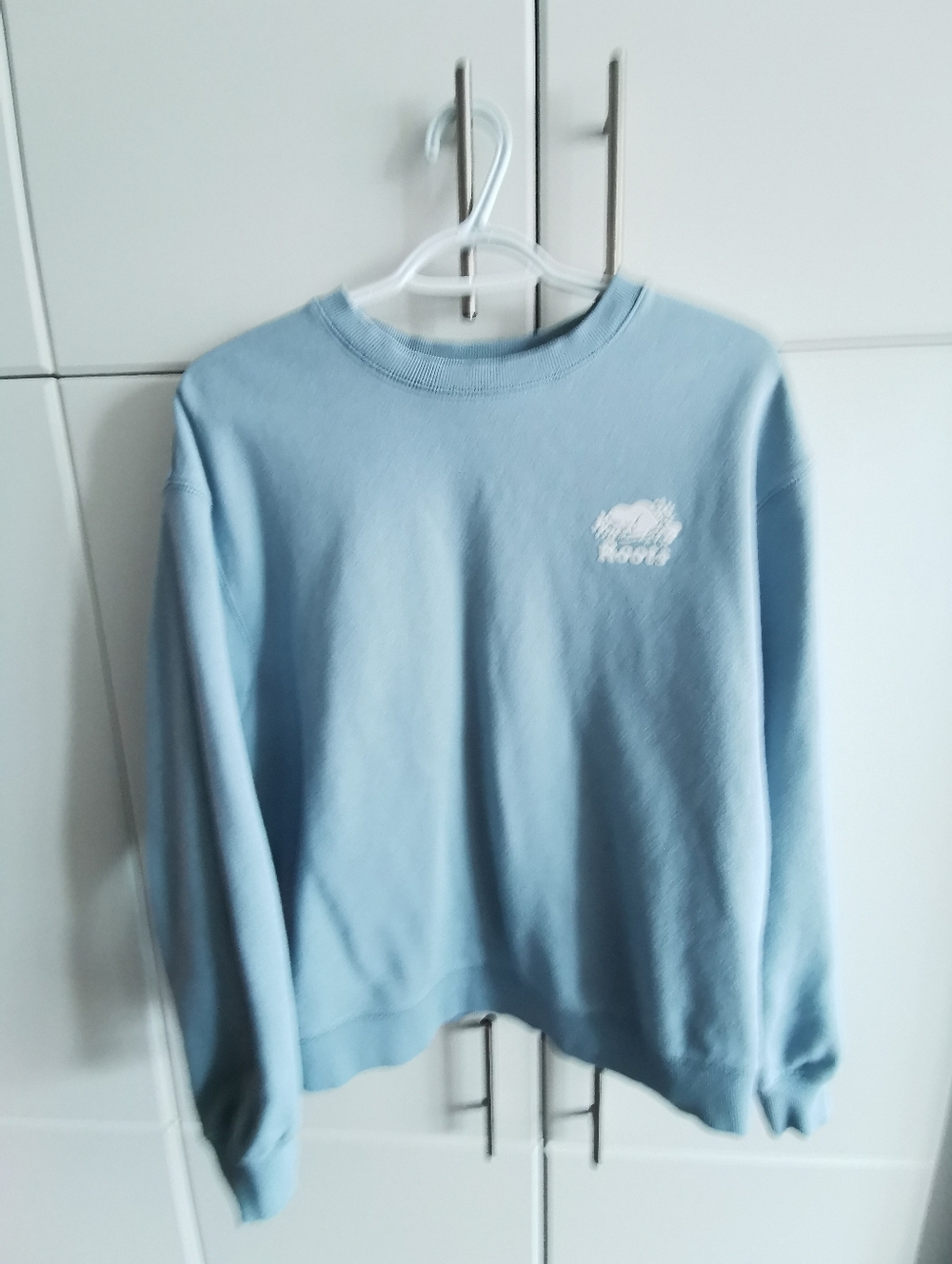 Roots Coastal Blue Cooper Relaxed Crew Sweatshirt